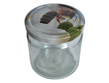 TO 500g mit Deckel Biene auf Kirschblüte